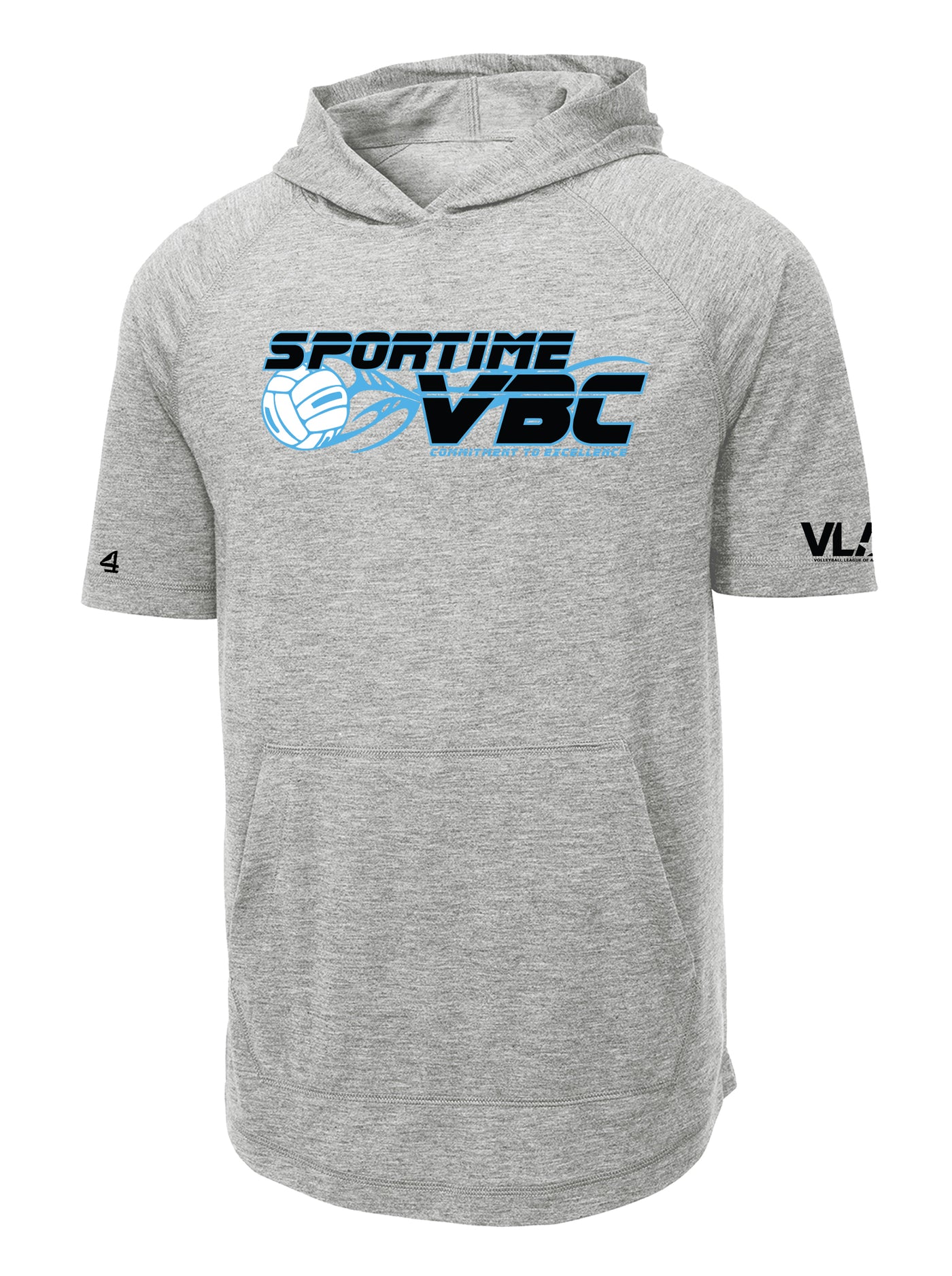 Sportime VBC Volleyball SS Tri-blend hoodie