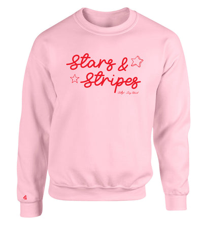Buoy 4 Stars and Stripes Crewneck Sweatshirt