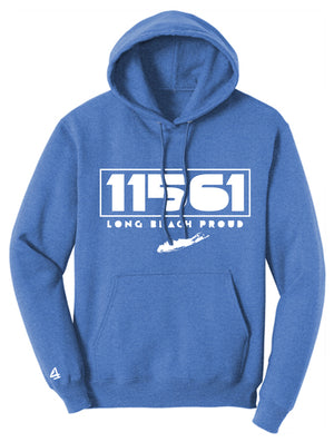 Buoy4 Long Beach Proud 11561 Vintage Hoodie