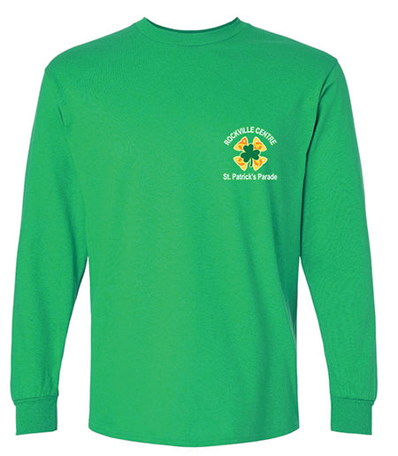 RVC St. Patrick’s Day Parade Shamrock Parade Shamrock Flag Long Sleeve Shirt