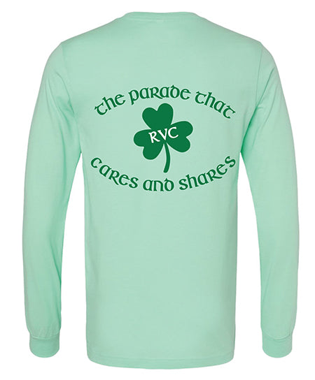 RVC St. Patrick’s Day Parade Cares and Shares Long Sleeve Tshirt (ADULT SIZING ONLY)