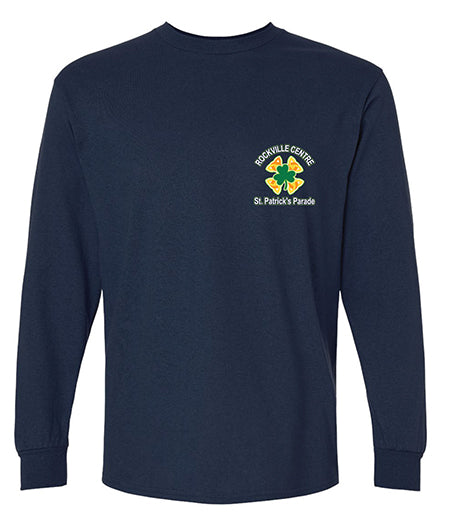 RVC St. Patrick’s Day Parade Shamrock Parade Shamrock Flag Long Sleeve Shirt