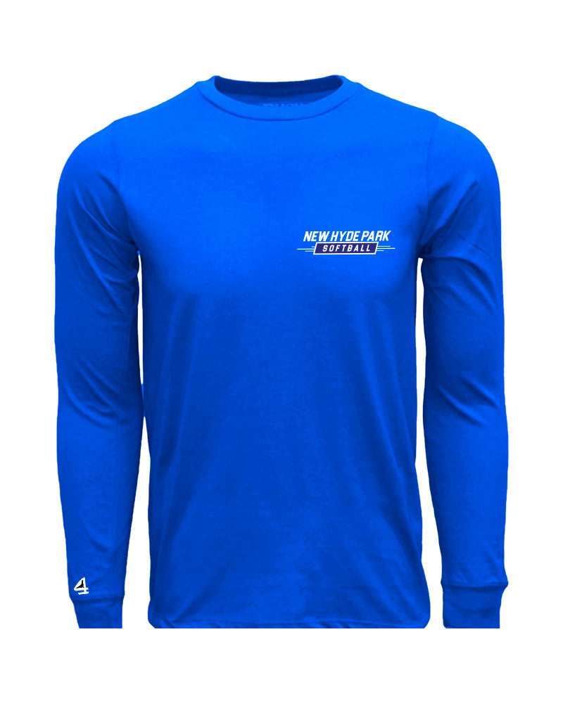 NHP Softball Diamond Long Sleeve Cotton Tee