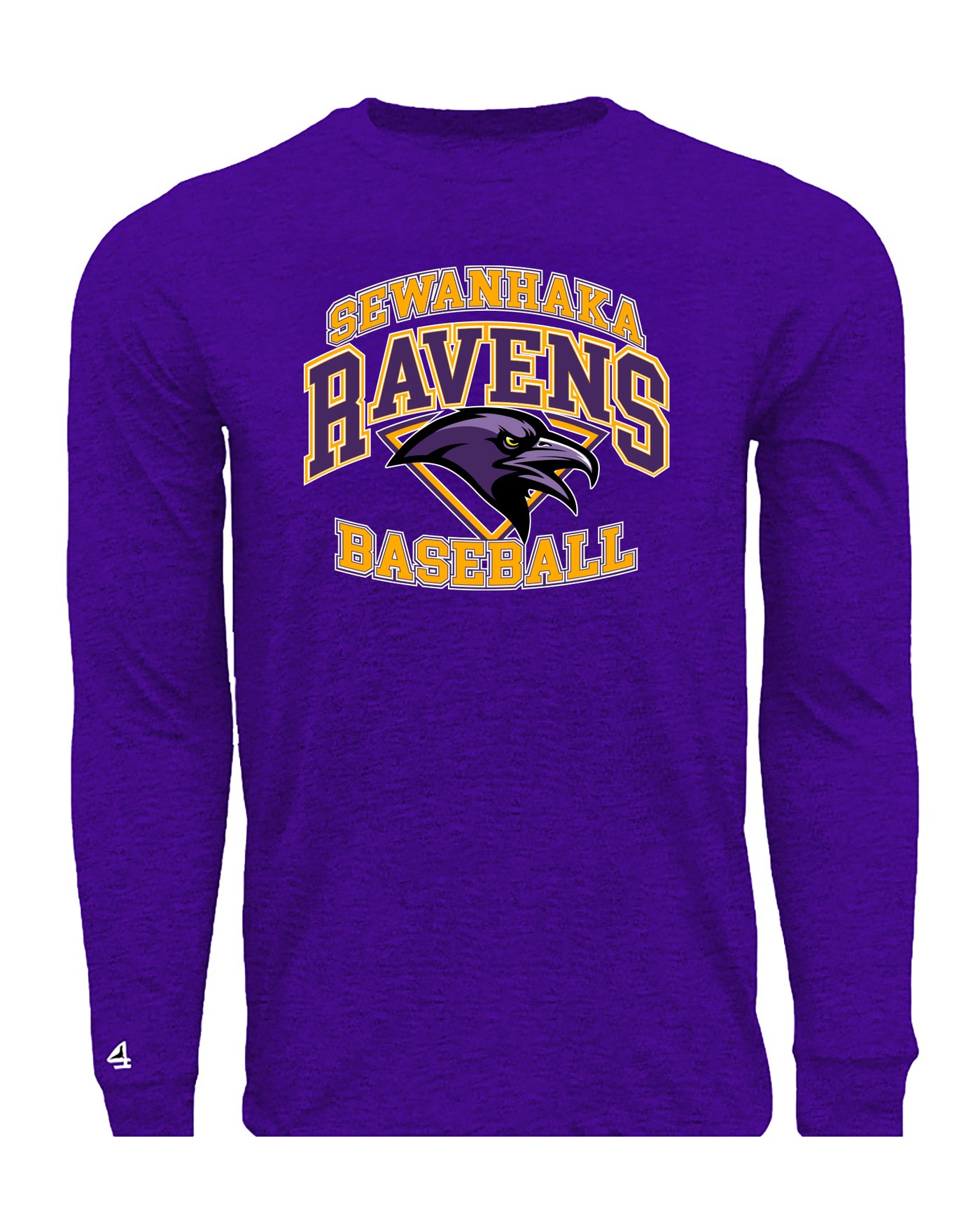 Sewanhaka Baseball Dugout Long Sleeve Cotton Tee