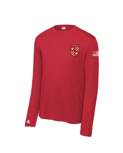 8 Flyers Rugby Performance Long Sleeve Shield Tee