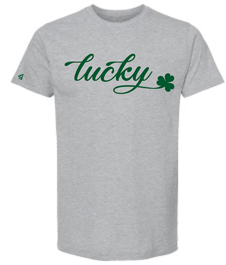 Buoy 4 Lucky Script Graphic Tee