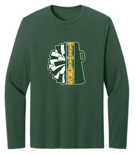LYNBROOK TITANS FOOTBALL AND CHEER  LONG SLEEVE TEE