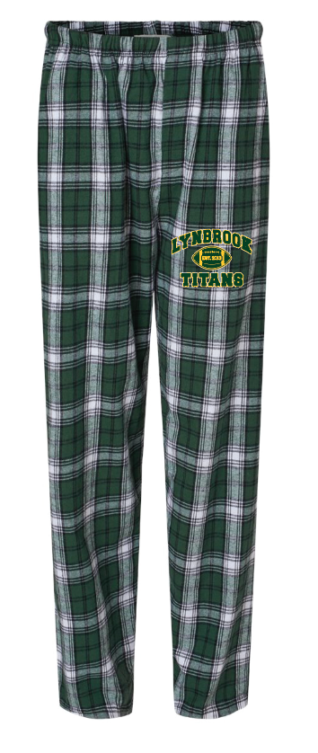 LYNBROOK TITANS FOOTBALL AND CHEER  FOOTBALL FLANNEL PJ PANTS
