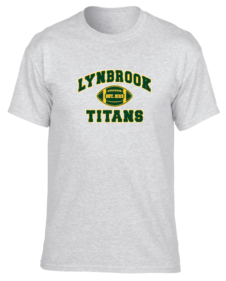 LYNBROOK TITANS FOOTBALL AND CHEER  SHORT SLEEVE TEE