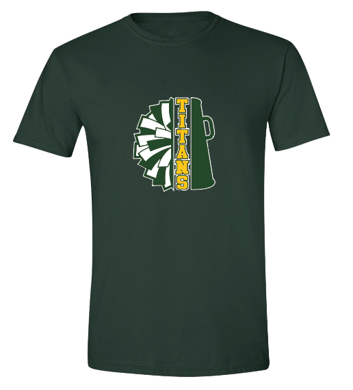 LYNBROOK TITANS FOOTBALL AND CHEER SHORT SLEEVE TEE
