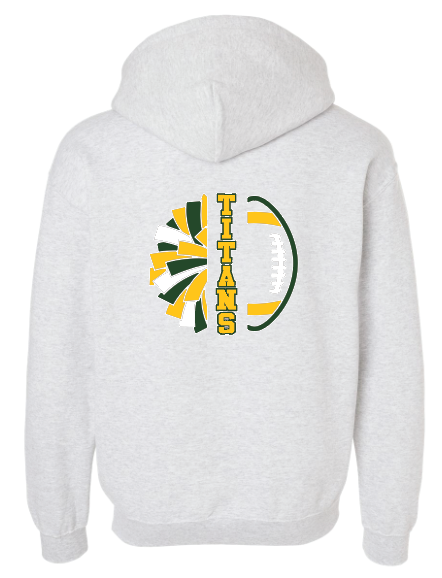 LYNBROOK TITANS FOOTBALL AND CHEER  COMBO HOODIE