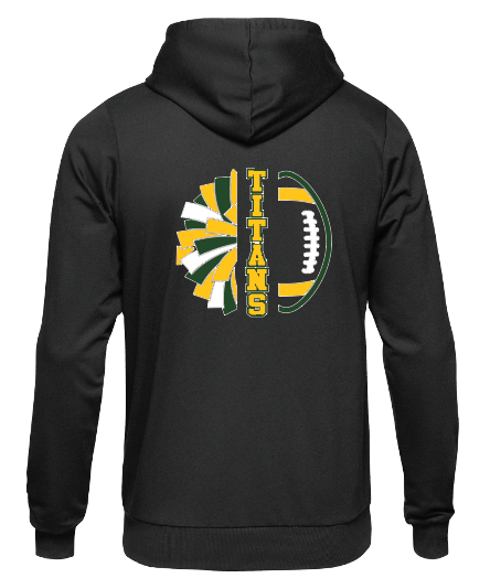 LYNBROOK TITANS FOOTBALL AND CHEER  COMBO HOODIE