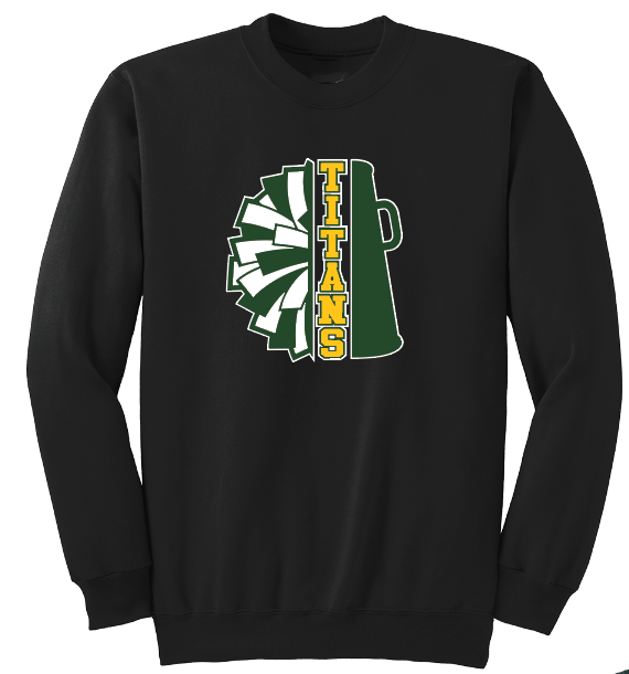 LYNBROOK TITANS FOOTBALL AND CHEER  CREWNECK