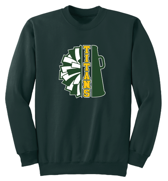 LYNBROOK TITANS FOOTBALL AND CHEER  CREWNECK
