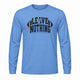 LEAVE NOTHING FOOTBALL LONG SLEEVE GRAPHIC TEE