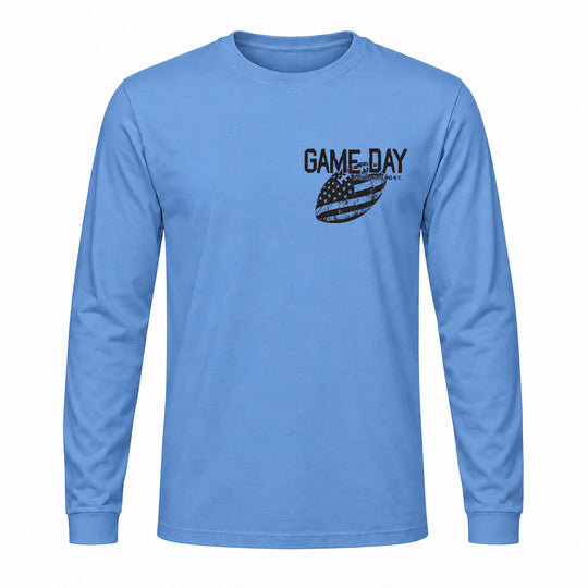 GAME DAY FOOTBALL LONG SLEEVE GRAPHIC TEE