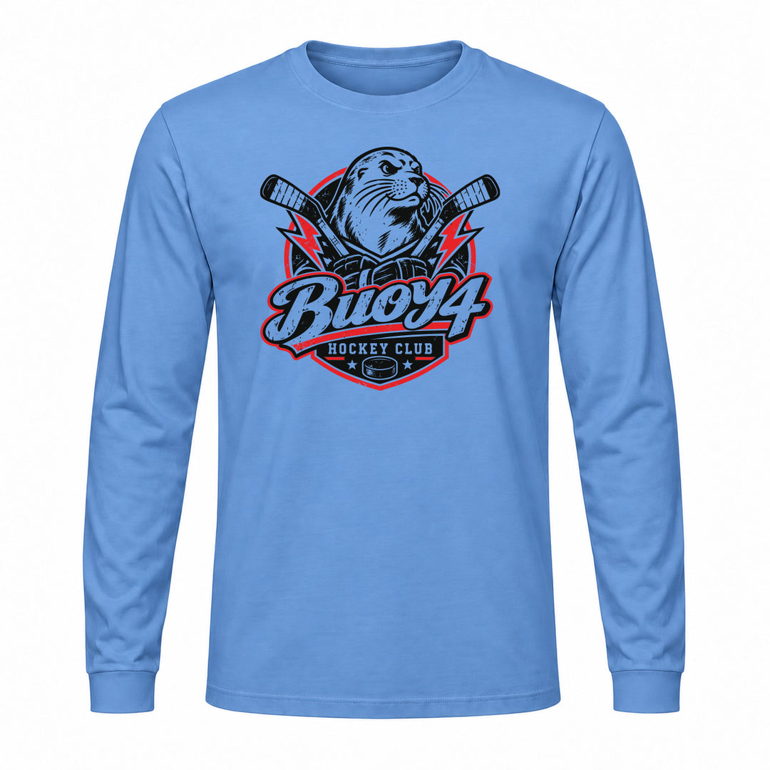 BUOY4 SEAL HOCKEY CLUB LONG SLEEVE GRAPHIC TEE