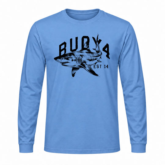 BUOY4 SHARK EST LONG SLEEVE GRAPHIC TEE