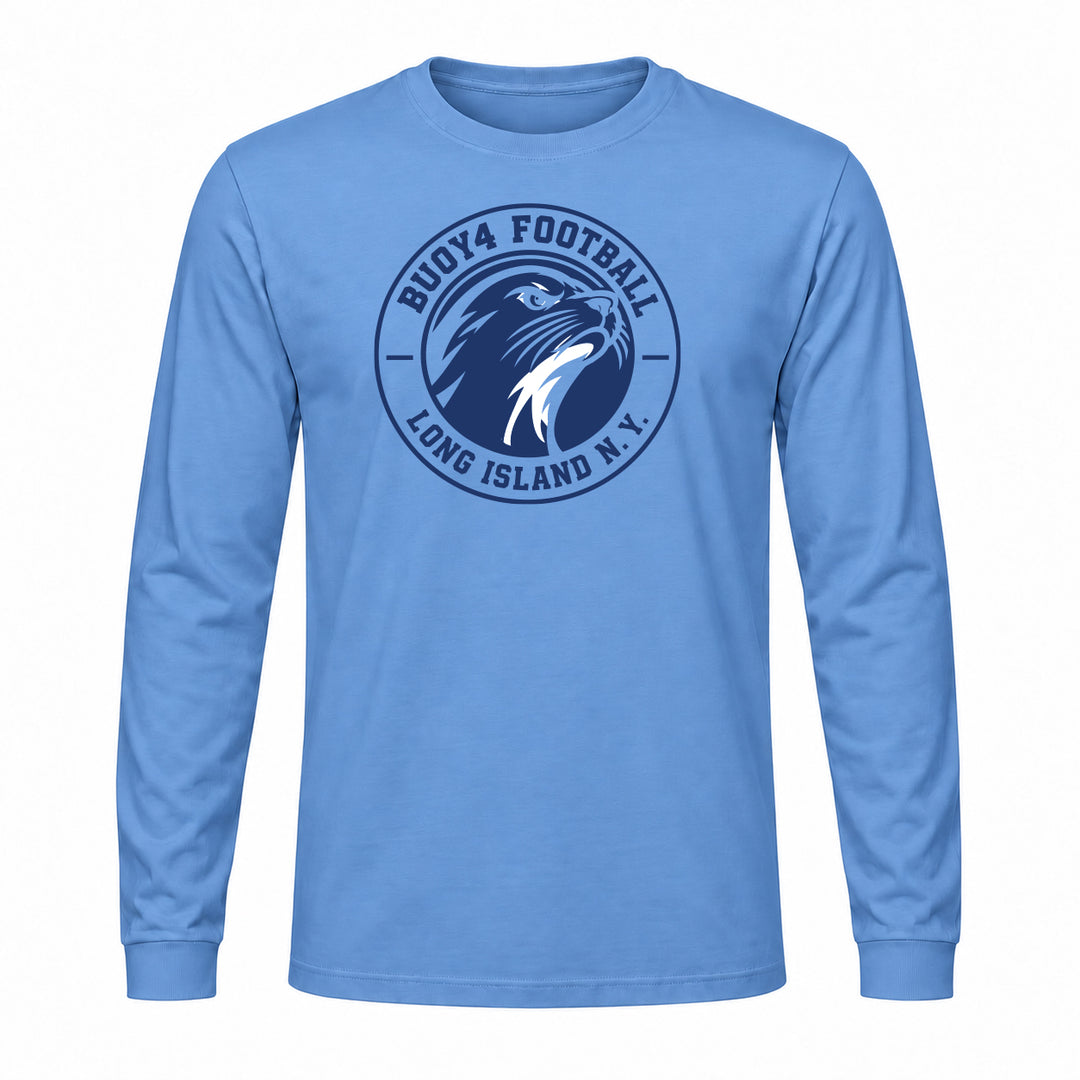 LONG ISLAND SEAL FOOTBALL LONG SLEEVE GRAPHIC TEE