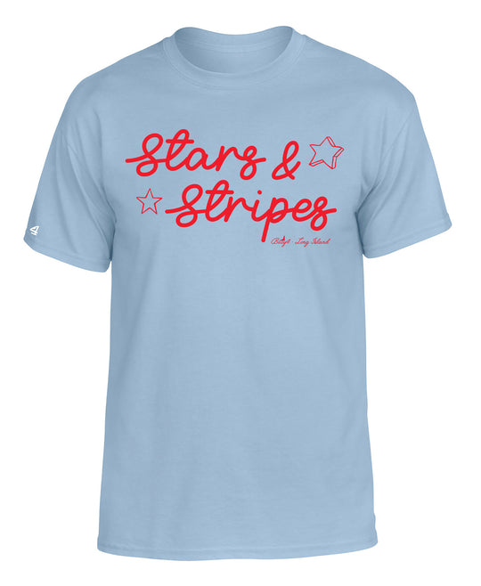 Buoy 4 Stars and Stripes Short Sleeve Graphic Tee