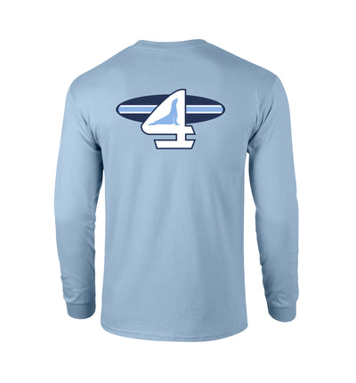 Adult Light Blue - LB Surfer - Long Sleeve