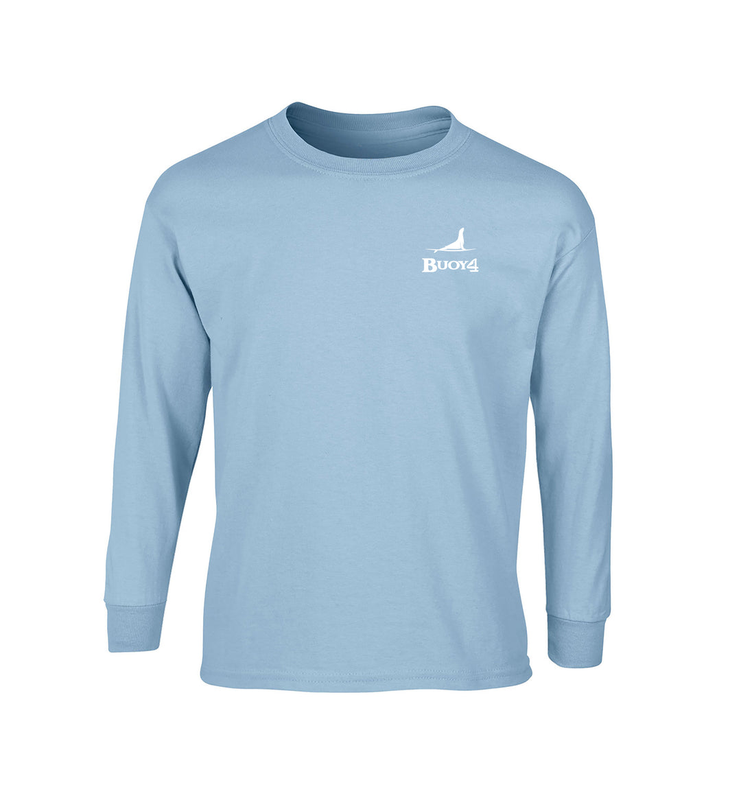Adult Light Blue - LB Surfer - Long Sleeve