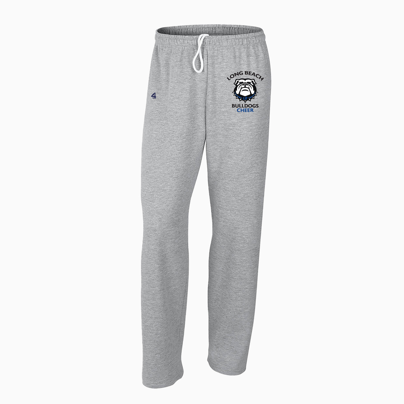 Long Beach Cheer Open-Bottom Sweatpants