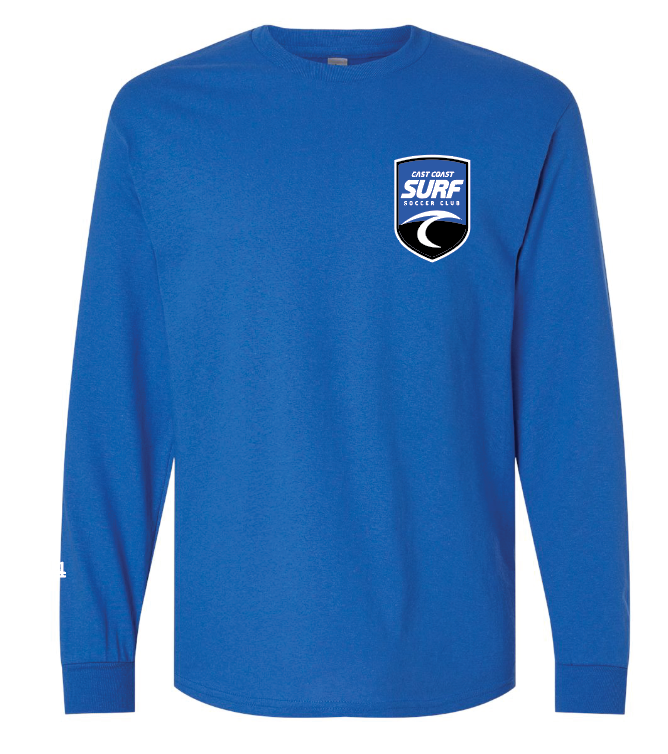 East Coast Surf Soccer Club Long sleeve T-shirt