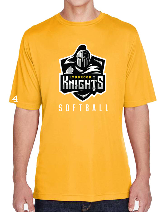 Lynbrook Knights Softball Knight short Sleeve Performance Tee