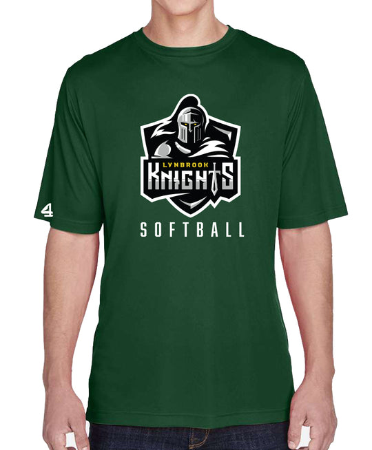Lynbrook Knights Softball Knight short Sleeve Performance Tee