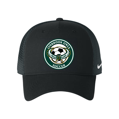 Lynbrook Owls Soccer Nike Snapback Mesh Trucker Cap