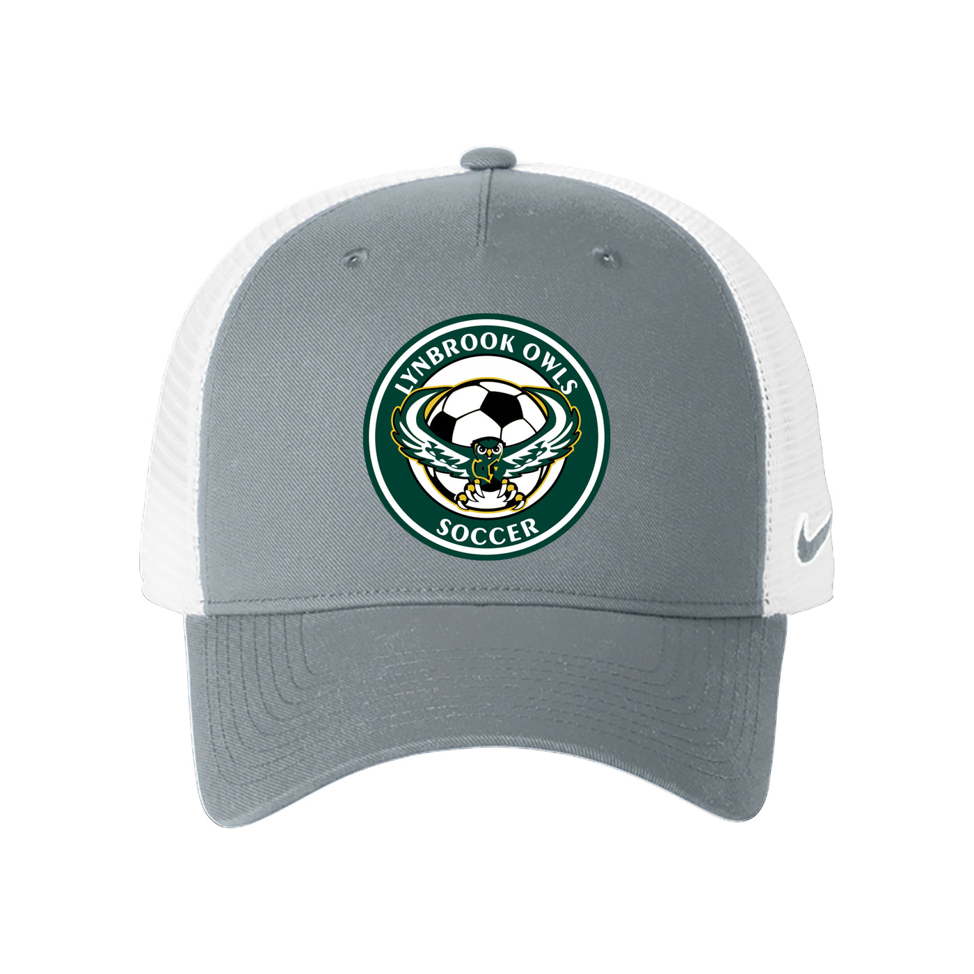 Lynbrook Owls Soccer Nike Snapback Mesh Trucker Cap