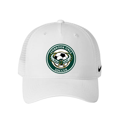 Lynbrook Owls Soccer Nike Snapback Mesh Trucker Cap