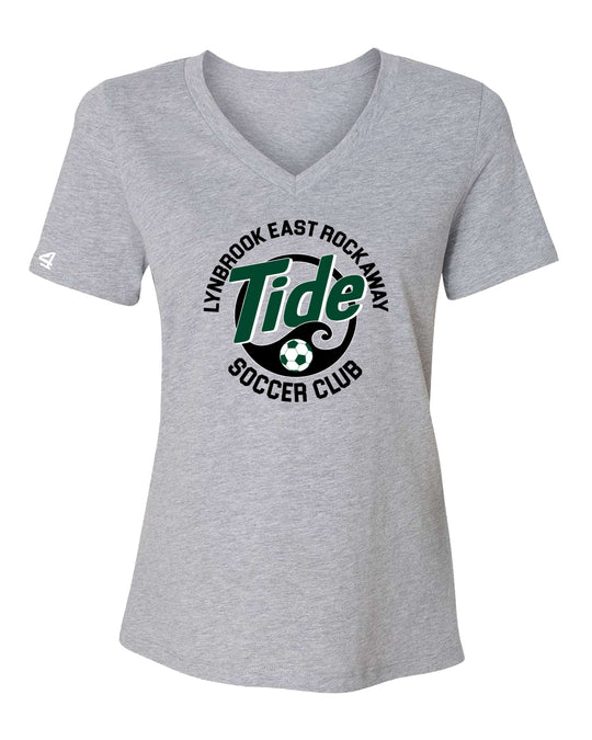 Lynbrook East Rockaway Soccer Women's V-neck Tee
