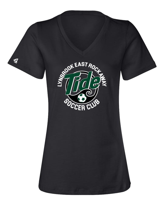 Lynbrook East Rockaway Soccer Women's V-neck Tee