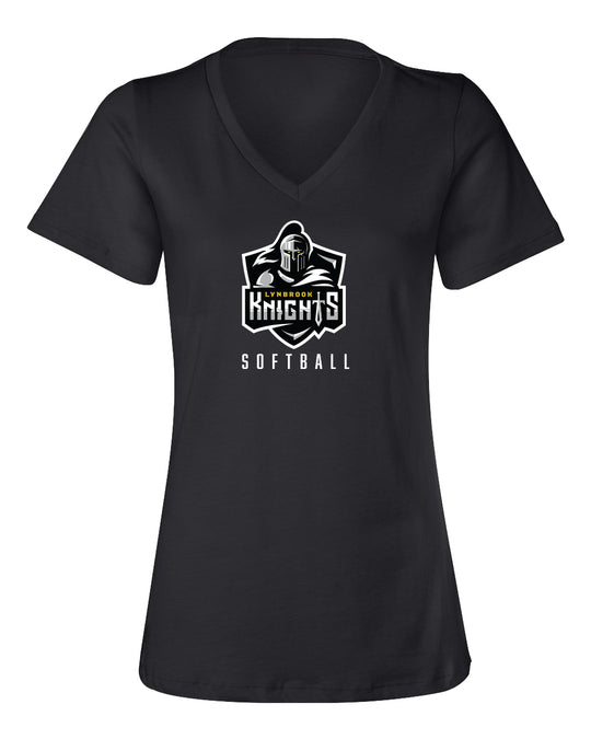 Lynbrook Knights Short Sleeve V-neck Tees