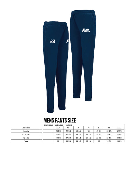 AVA Atlantic Volleyball Academy Coach Men's Warmup suit
