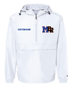 Malverne East Rockaway Soccer Embroidered Champion 1/4 zip Windbreaker