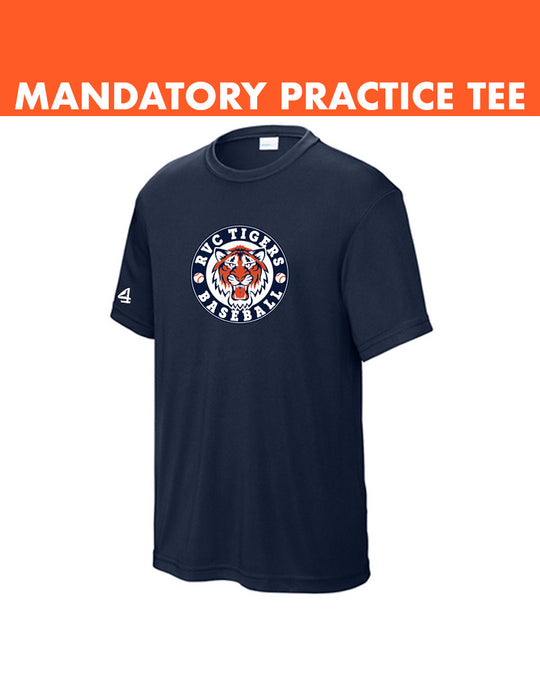 RVC Tigers Baseball Short Sleeve Performance Tee