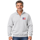 Buoy4 flag MENS Printed 1/4-Zip Cadet Collar Sweatshirt