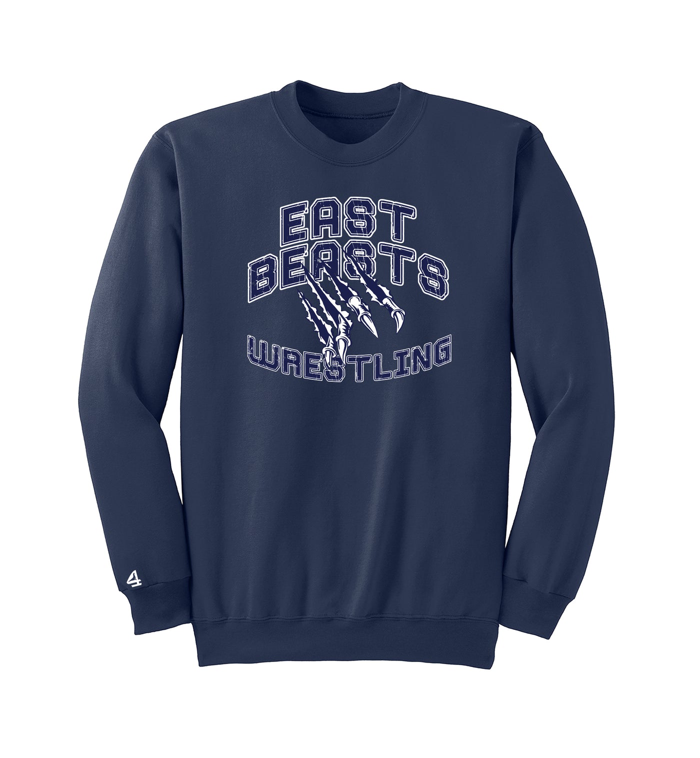 East Beasts Wrestling Crewneck Sweatshirts