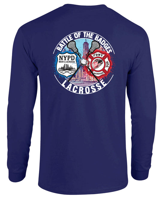 BATTLE OF THE BADGES LONG SLEEVE SHIRT