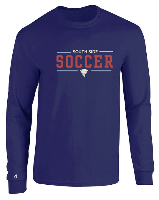 SOUTH SIDE JV SOCCER Cyclone LS Tshirt