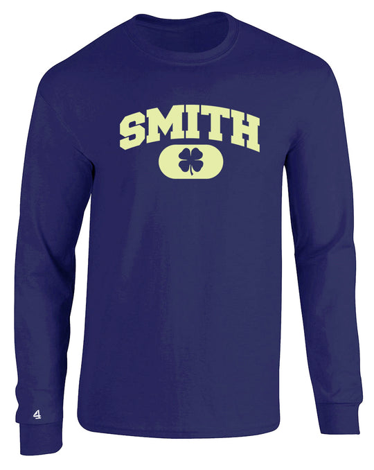 Shamrock Name LS Shirt