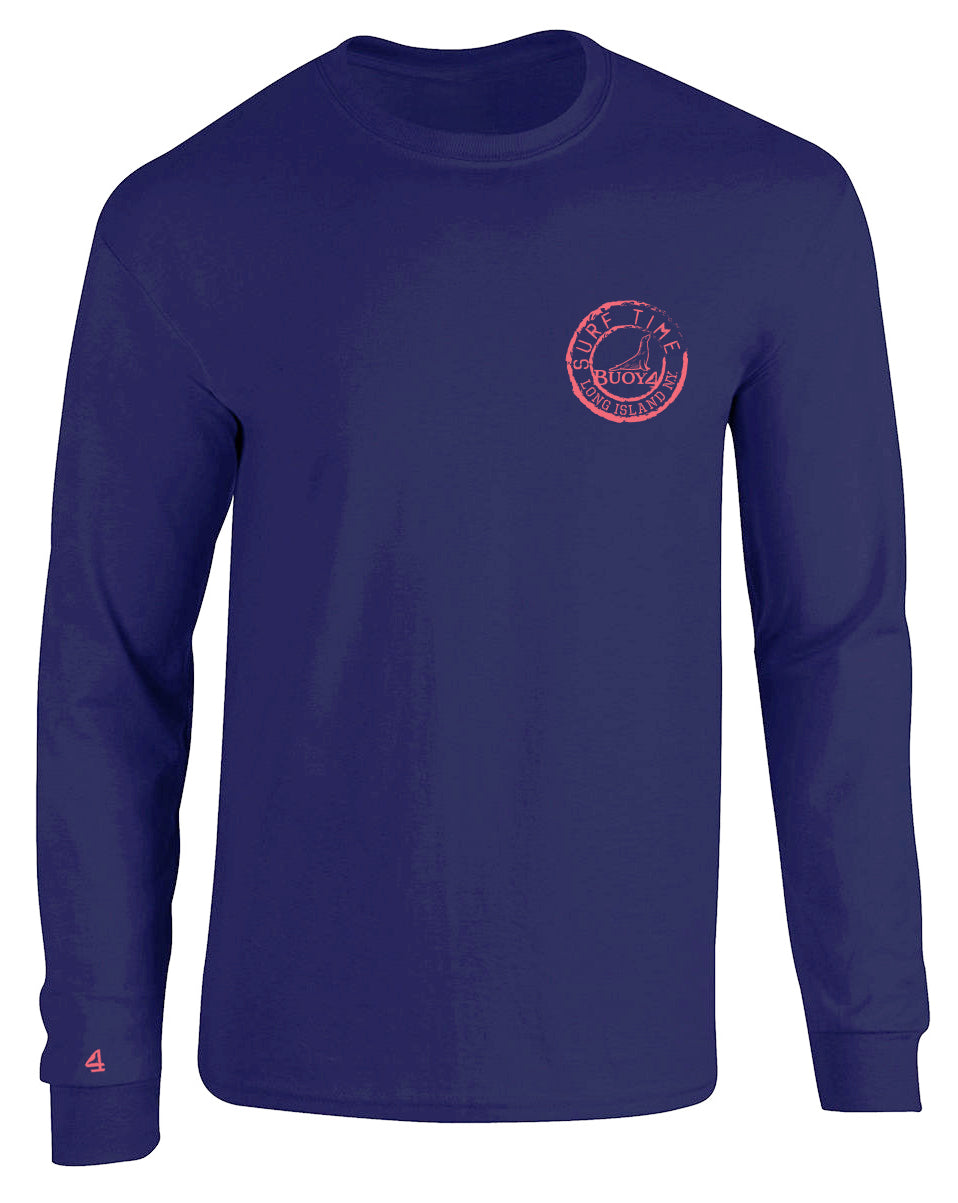 Buoy 4 Long Island Surf Long Sleeve Graphic Tee