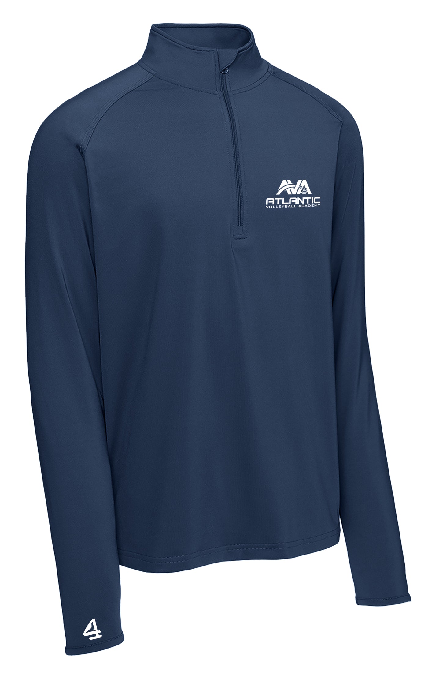 AVA Atlantic Volleyball Academy Coach Embroidered 1/4 Zip