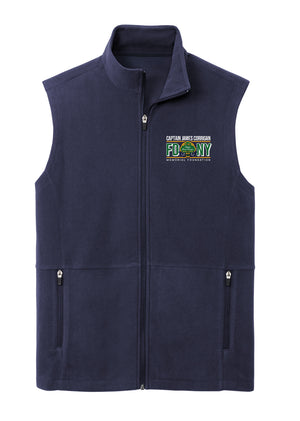 Captain Corrigan Memorial FDNY Embroidered Mens Fleece Vest