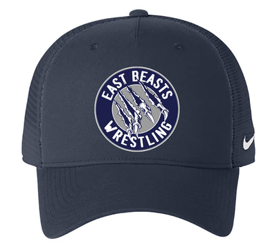 East Beasts Wrestling Nike Snapback Mesh Trucker Cap