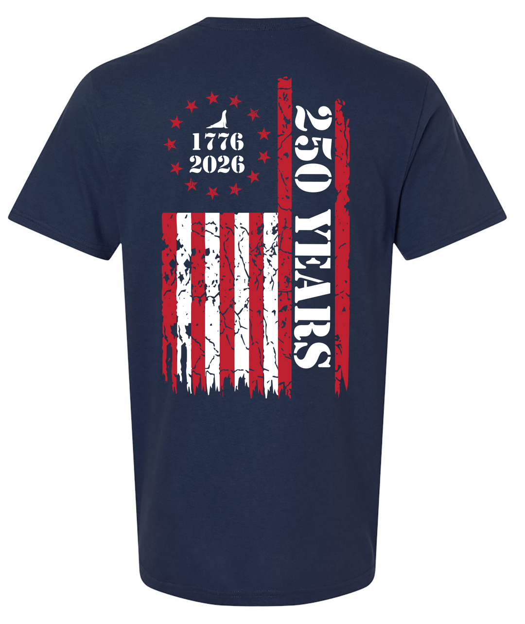 BUOY 4 250 YEARS USA FLAG TEE