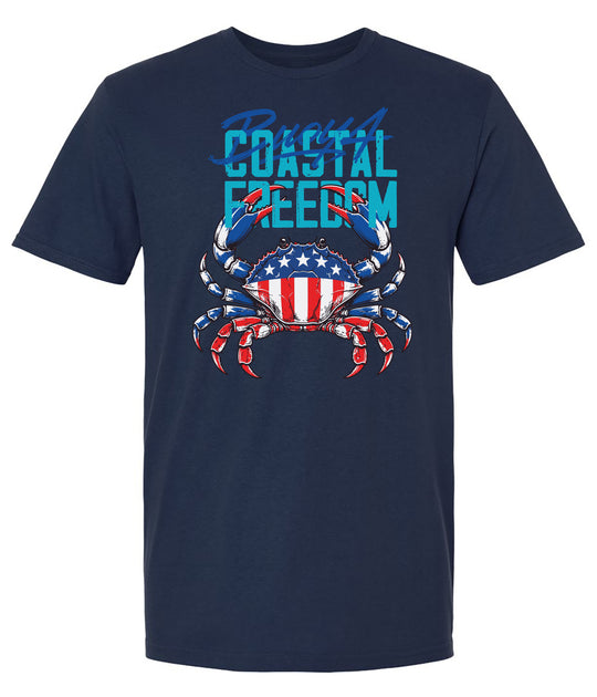BUOY4 USA BLUE CRAB GRAPHIC TEE
